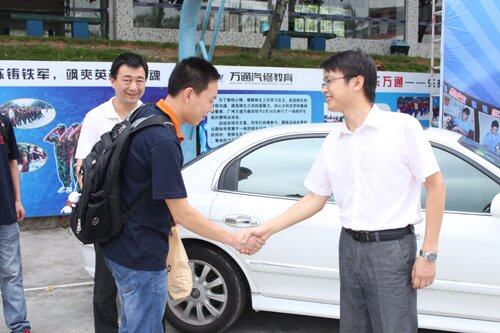 广州万通老师王志祥出征参加全国赛