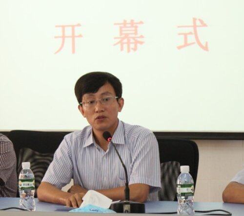 汽车文化促进会秘书长杨晨发表讲话