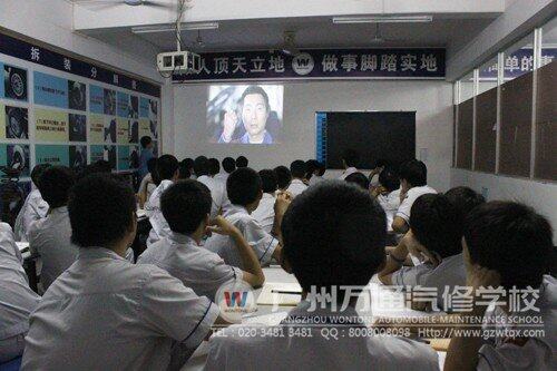 微电影观影会现场