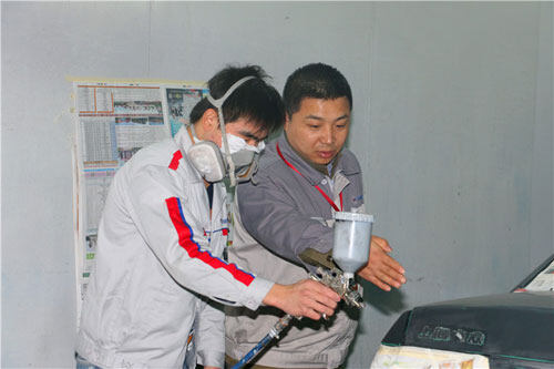钣喷美课堂老师手把手教学